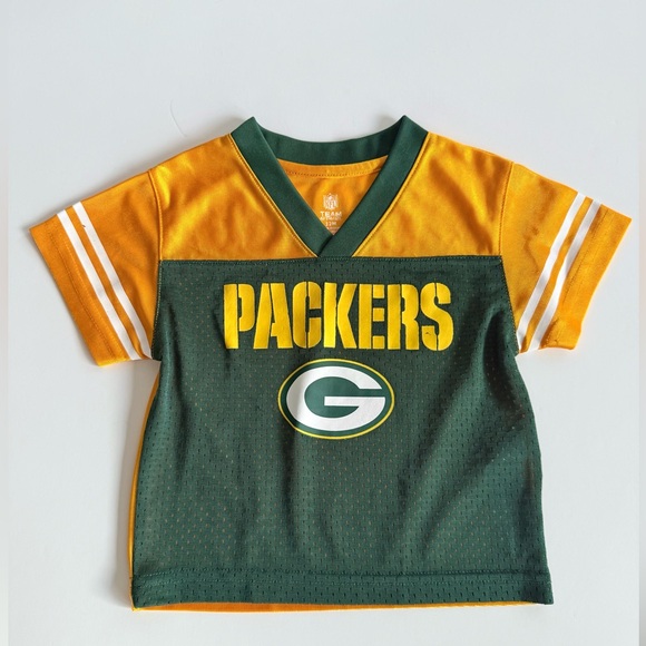 NFL Team Apparel Green Bay Packers Jersey size 12M - Picture 1 of 3